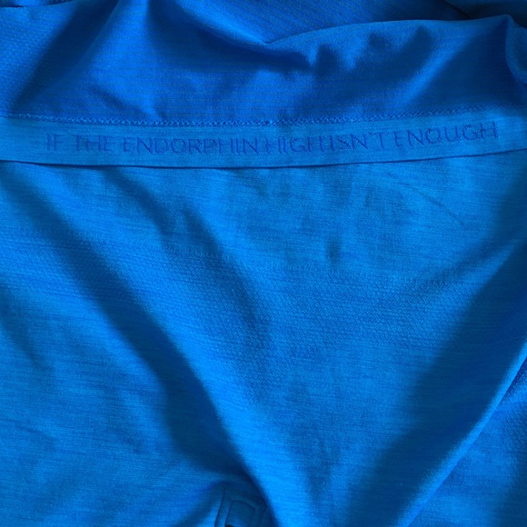 💎HP💎-Lululemon Metal Vent Tech 1/2 Zip Men’s Blue Sz M - Picture 9 of 13